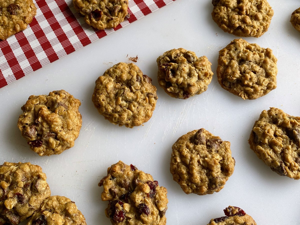 Choc-oat-chip Cookies, Two&nbsp;Ways