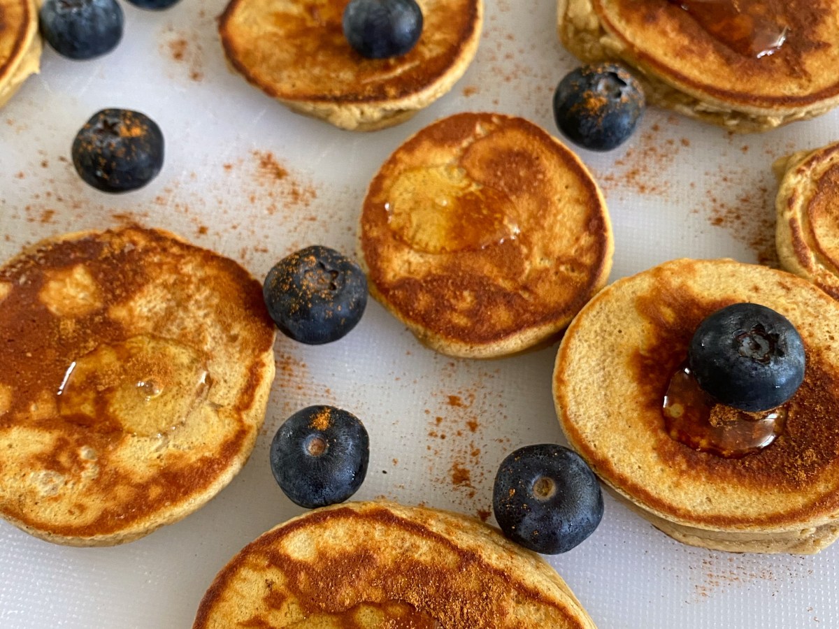 Cinnamon Vanilla Protein Powder&nbsp;Pancakes