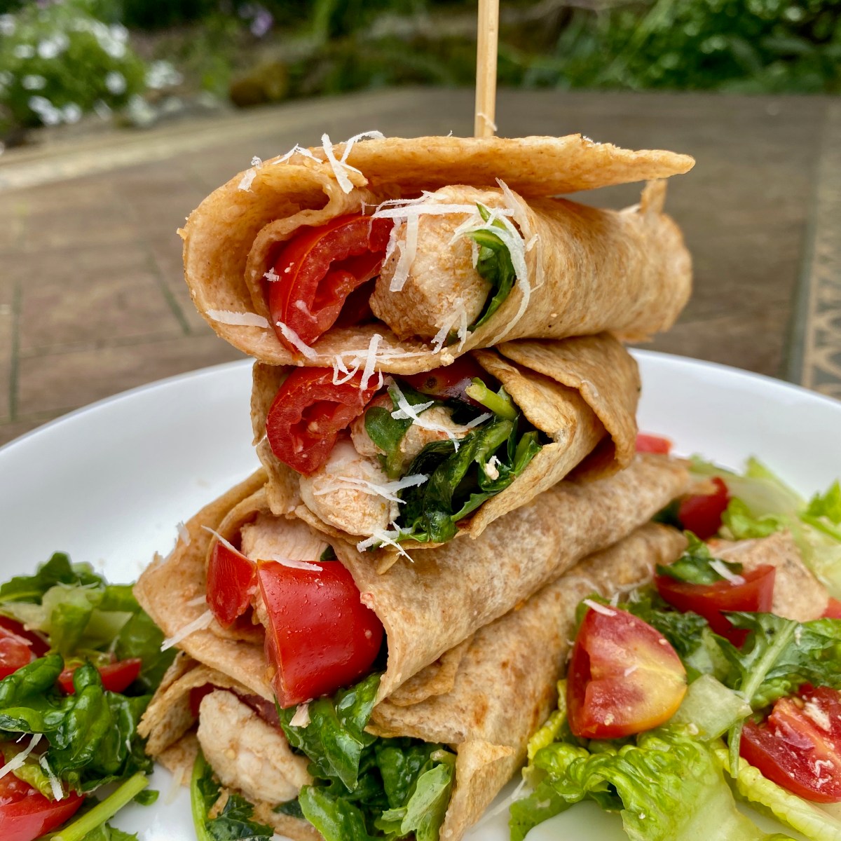 Healthy Chicken Caesar&nbsp;Wrap