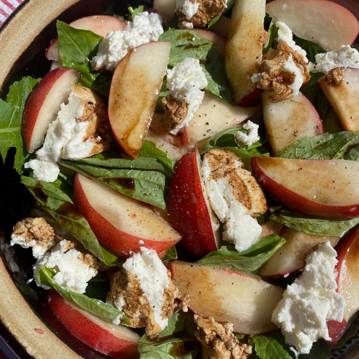 Peach and Ricotta Summer&nbsp;Salad