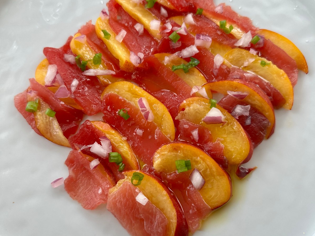 Summer Ahi Carpaccio