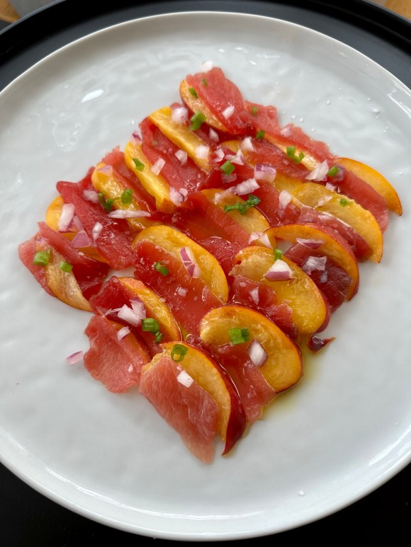 Summer Ahi Carpaccio